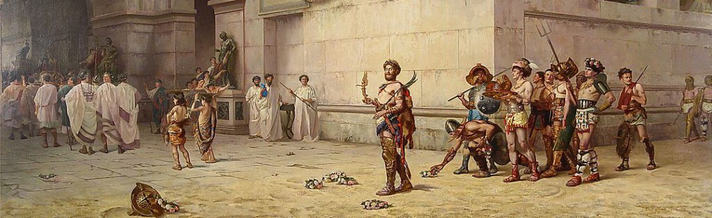Lucius Aurelius Commodus as Gladiator